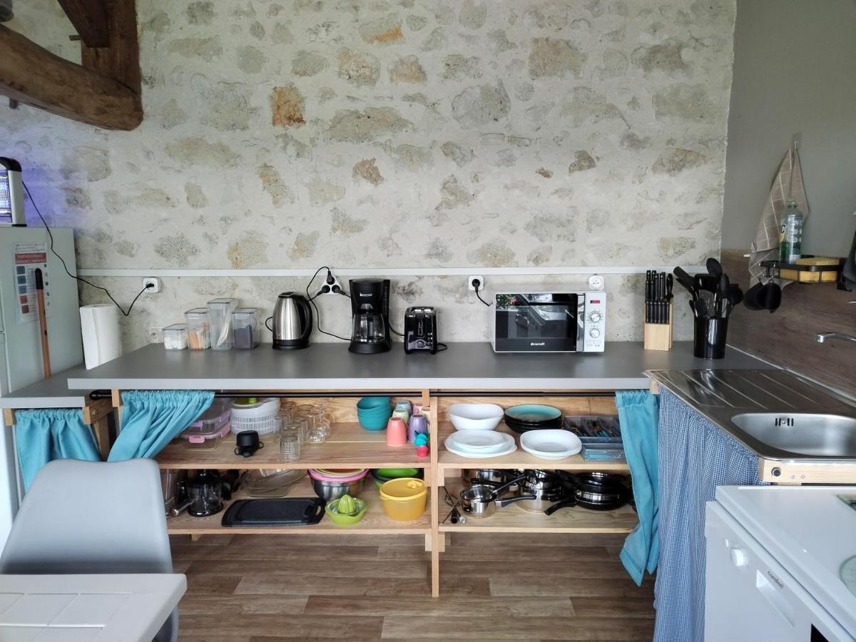 Chambre 2 A 4 Pers Gite Du Gardoir Boresse-et-Martron Zewnętrze zdjęcie